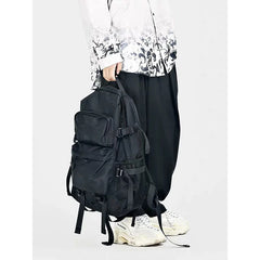 Women's Harajuku Oxford Gothic School Backpack - Large Capacity