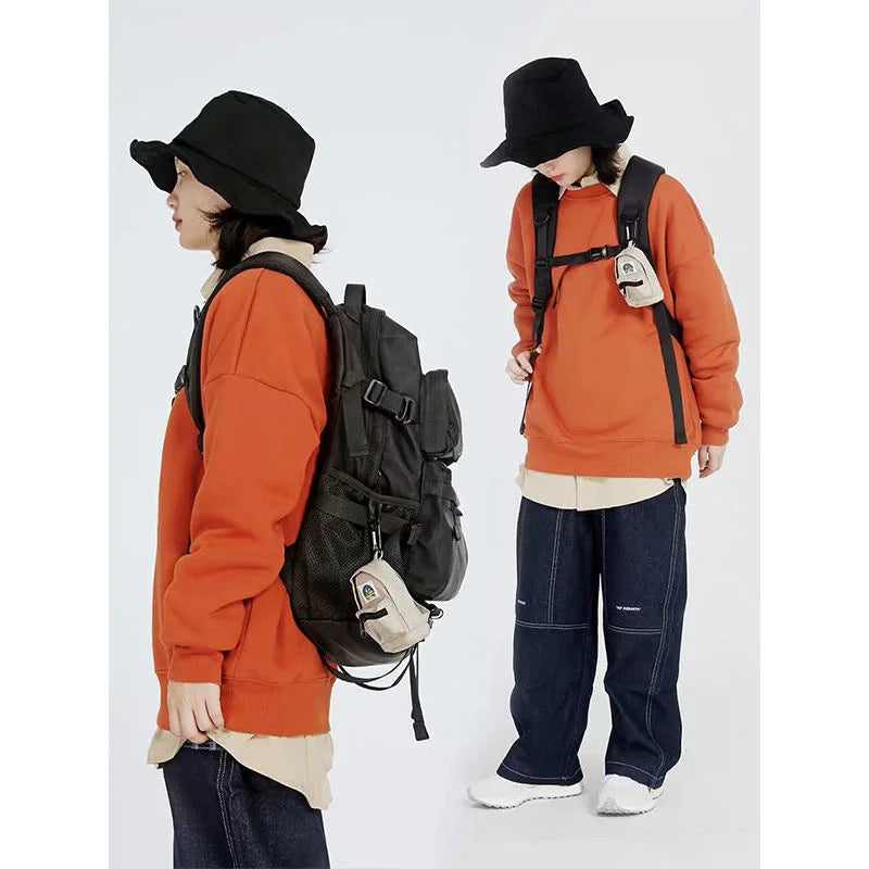 Women's Harajuku Oxford Gothic School Backpack - Large Capacity