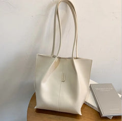Women's PU Shoulder Bag Large Tote Lady Handbag