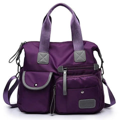 Women's Nylon Messenger Shoulder Handbag Waterproof Large Capacity