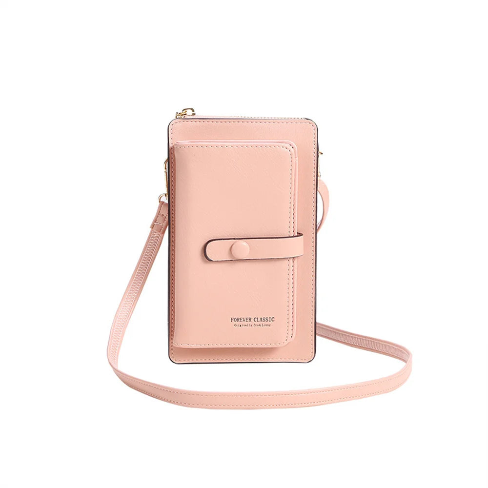 Women's Crossbody Cell Phone Shoulder Bag Touch Screen Phone Purse