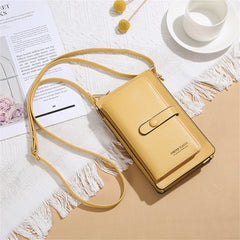 Women's Crossbody Cell Phone Shoulder Bag Touch Screen Phone Purse