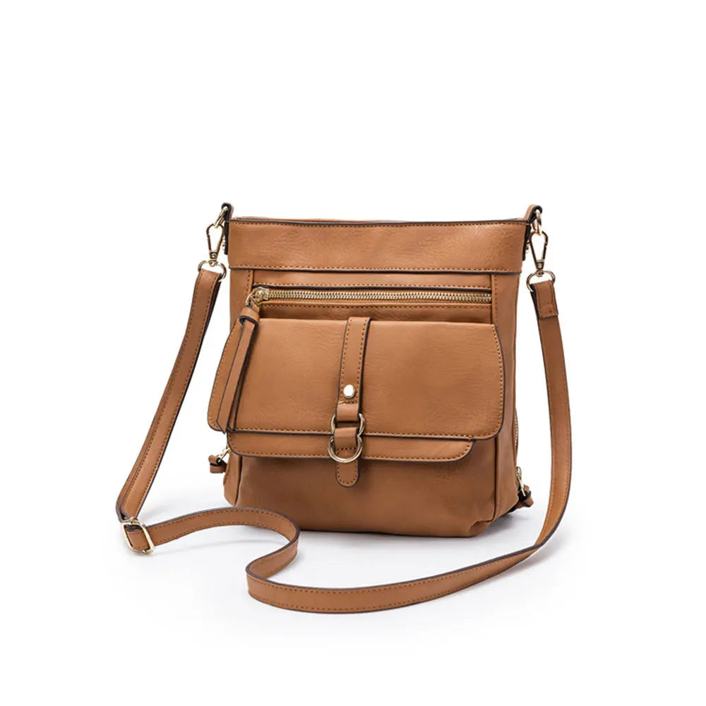 Women's Crossbody Leather Shoulder Bag Handbag Purse