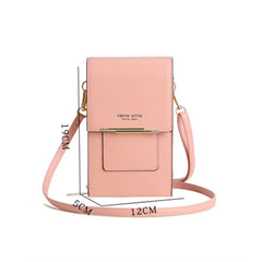 Women's Touch Screen Cell Phone Shoulder Bag Wallet Crossbody Bag
