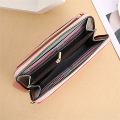 Women's Bag Wallet Shoulder Phone Clutch Soft Leather Touch Screen Bag