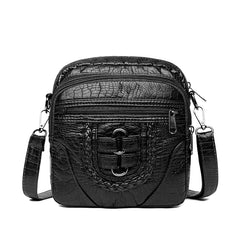 Women's Crossbody Bag High PU Leather Shoulder Messenger Bag