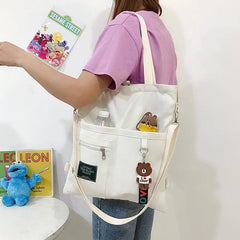 Women's Solid Crossbody Handbag Shopper Bolsas Female Tote