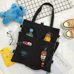 Women's Solid Crossbody Handbag Shopper Bolsas Female Tote