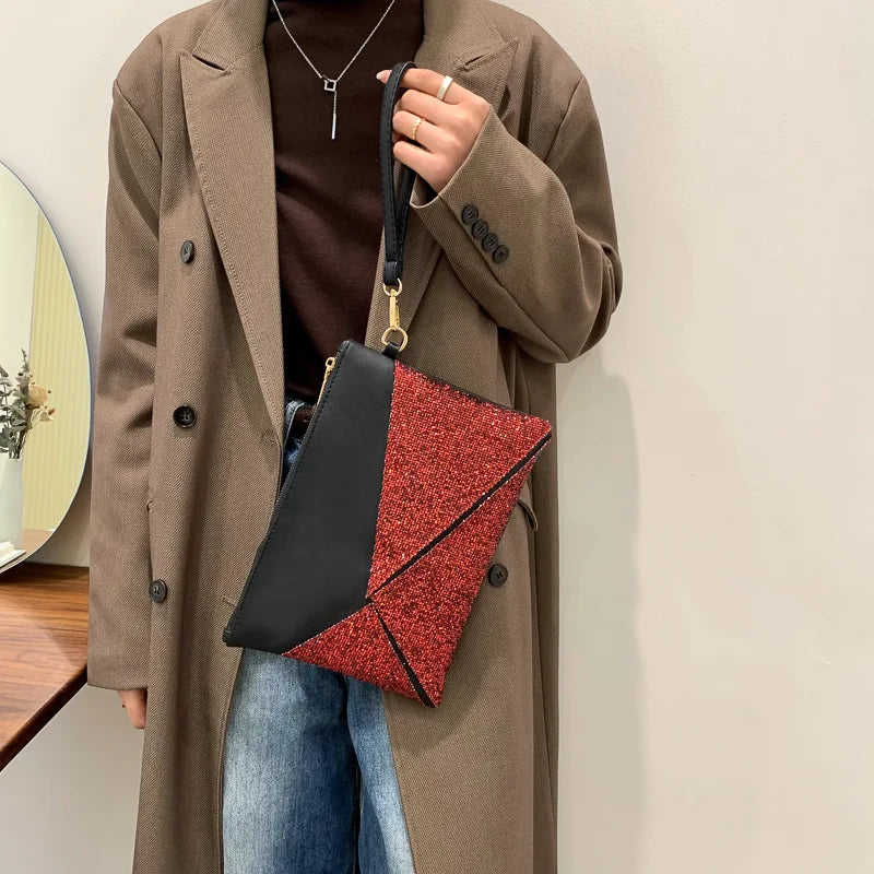 Western Style Envelope Clutch Bag for Women