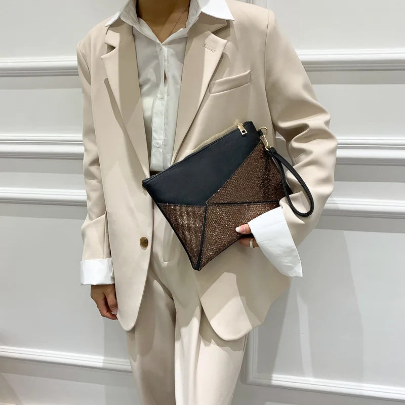 Western Style Envelope Clutch Bag for Women