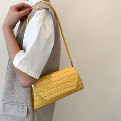 Small Square Women's Shoulder Bag Portable Commuter Underarm