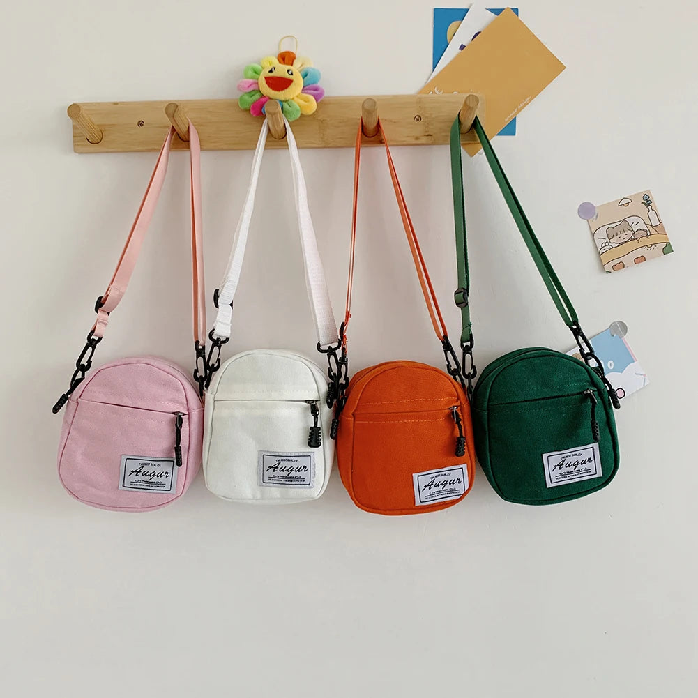 Canvas Patchwork Crossbody Bag Mini Handbag