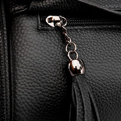 Women's Leather Shoulder Bag High Messenger Bag Real Cowhide Crossbody Bag