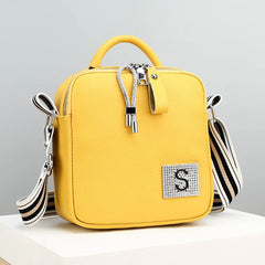 Women's Leather Handbag High Quality Cowhide Shoulder Messenger Bag