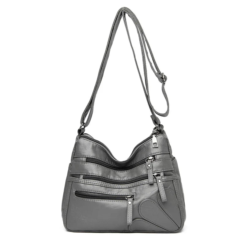 Women's Shoulder Bag Crossbody Bag Flower Patchwork Handbag