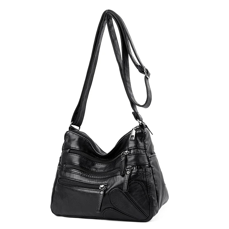 Women's Shoulder Bag Crossbody Bag Flower Patchwork Handbag