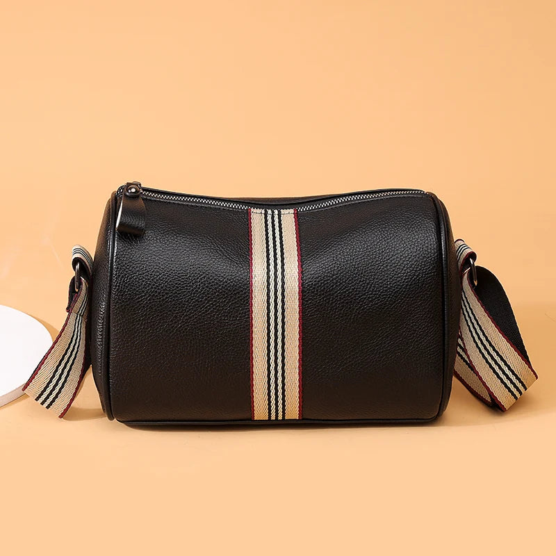 Soft PU Leather Women Handbag Shoulder Tote Messenger Bag