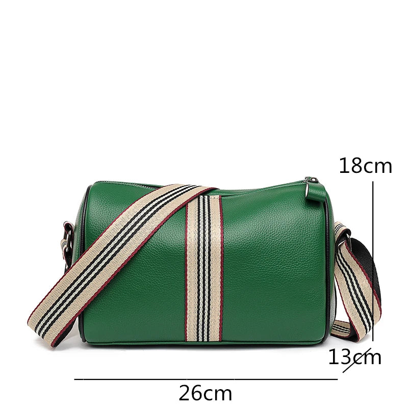 Soft PU Leather Women Handbag Shoulder Tote Messenger Bag