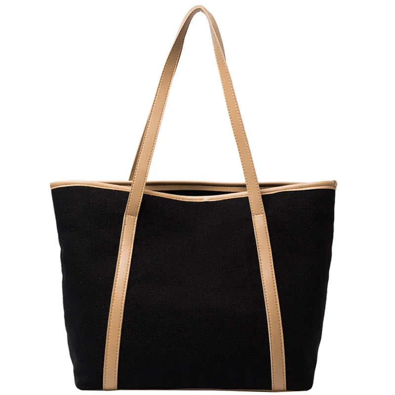 Large Capacity Shoulder Bags High Pu Leather Handbags And Purse Female