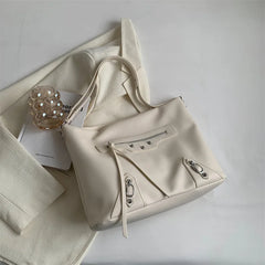 Large Capacity Leather Handbags For Women Single Shoulder Crossbody Bags