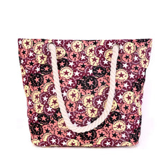 Women's Large Tote Canvas Beach Bag Shoulder Bag Summer Holiday Bag