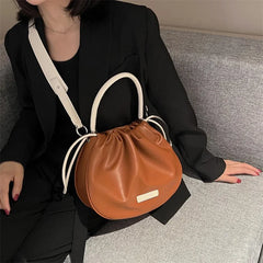 Women's Tote Shoulder Bag Stitching Messenger Bag Crossbody Bags