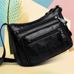 Multi-layer Large Capacity Shoulder Bag for Women Middle-aged Mother-in-law