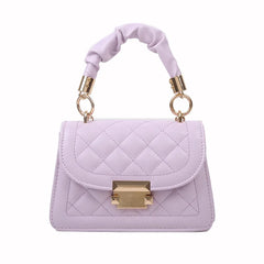Women's Bag Mobile Phone Style Large Capacity Lingge Fold Chain Women Bags