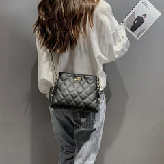 Women's Diamond Shoulder Messenger Bag