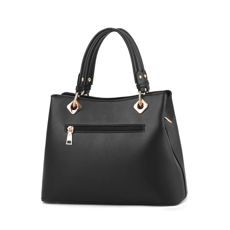 European American Women's Handbag Large Capacity Shoulder Messenger Bag
