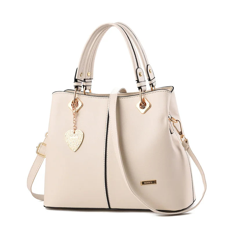 European American Women's Handbag Large Capacity Shoulder Messenger Bag