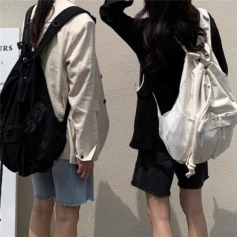 Techwear Gothic School Backpack for Women