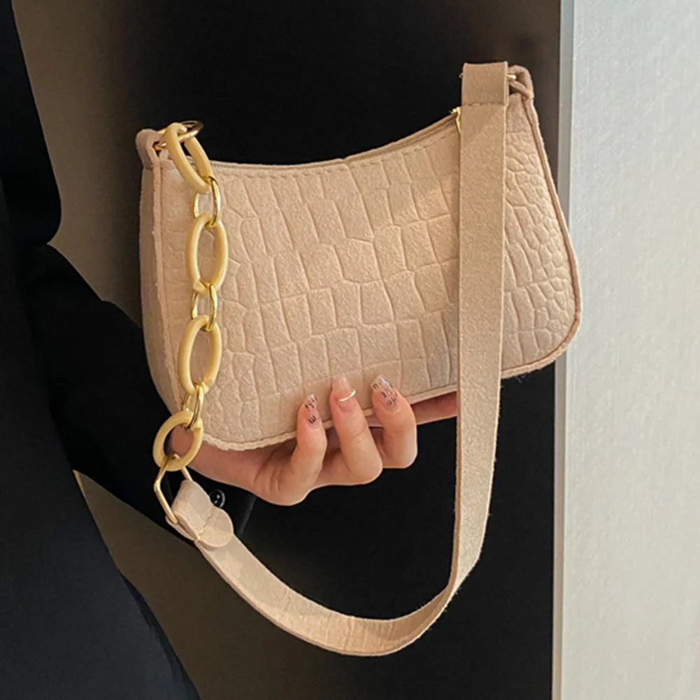 Women's Bag Printing Nylon Wallets Female Handbags Felt Top-handle Bags