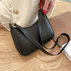 Retro PU Leather Shoulder Bag for Women
