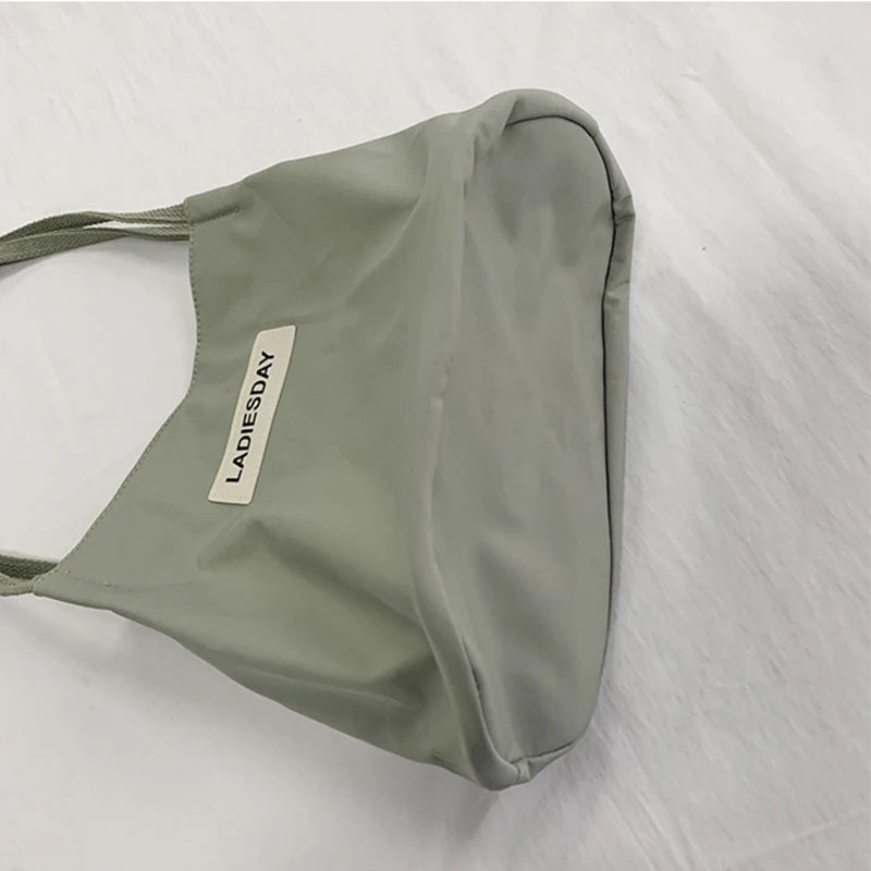 Waterproof Nylon Large Capacity Tote Shoulder Bag for Women