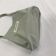 Waterproof Nylon Large Capacity Tote Shoulder Bag for Women