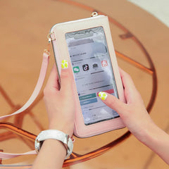 Women's Crossbody Handbag Solid Daily Clutch Touch Screen Phone Wallet