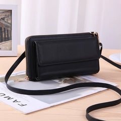 Women's Crossbody Handbag Solid Daily Clutch Touch Screen Phone Wallet