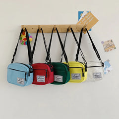 Harajuku Style Shoulder Pack Unisex Crossbody Bag Square Handbag