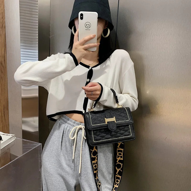 Rainbow Gradient Shoulder Bag Small Handbags