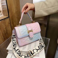 Rainbow Gradient Shoulder Bag Small Handbags