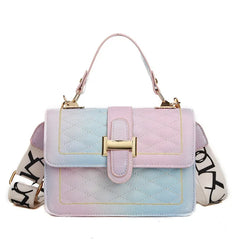 Rainbow Gradient Shoulder Bag Small Handbags