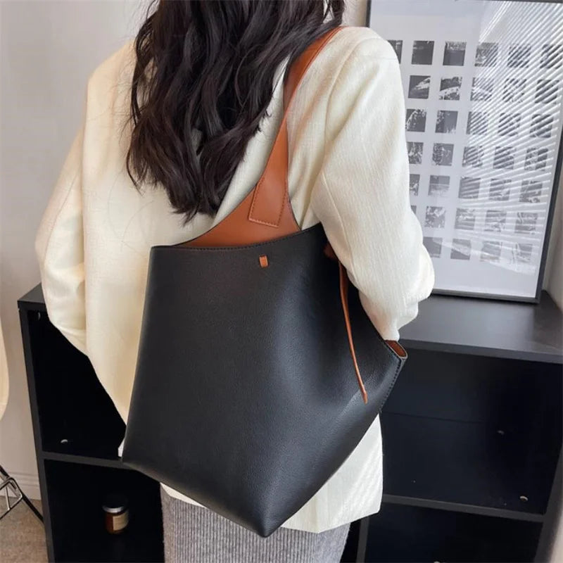 Leather Crossbody Shoulder Bag Designer Handbag Messenger Tote