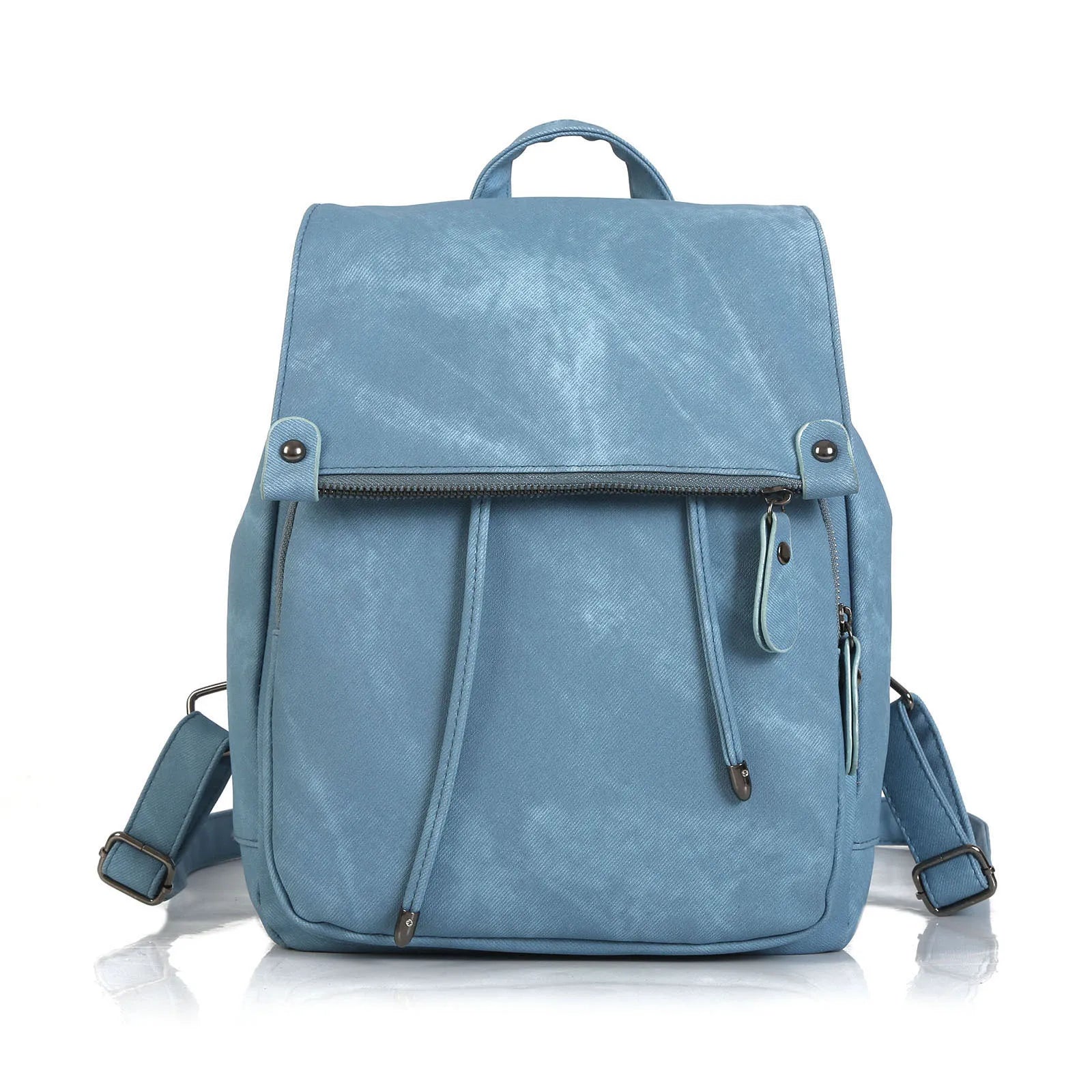 Women's Pu Mini Backpack Ladies Travel Bag Mochila Sac A Dos
