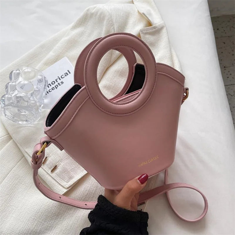 Women's PU Leather Crossbody Bag Casual Shoulder Bag Travel Totes Messenger Bag