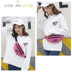 Colorful Belt Bag Fanny Pack Waist Bag Travel Hip Bag Phone Pouch Packs