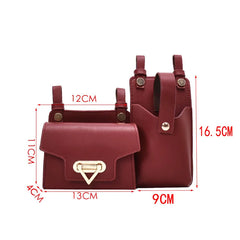 Women's Leather Waist Bag Tactical Fanny Pack Crossbody Chest Bag
