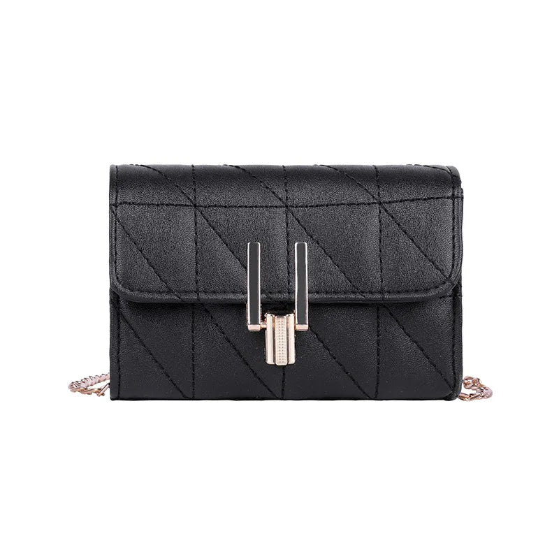 Y-lock Handbags Diamond Chain Square Bag Women's Large Capacity
