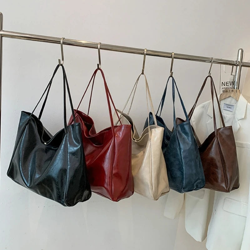 Women's Bucket Bag Casual Shoulder Handbags Large Capacity Tote Bag