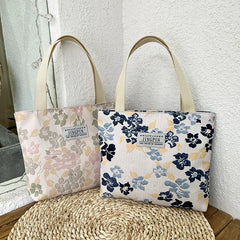 Women's Canvas Bag High-capacity Cosmetic Bag Lady Shoulder Bag